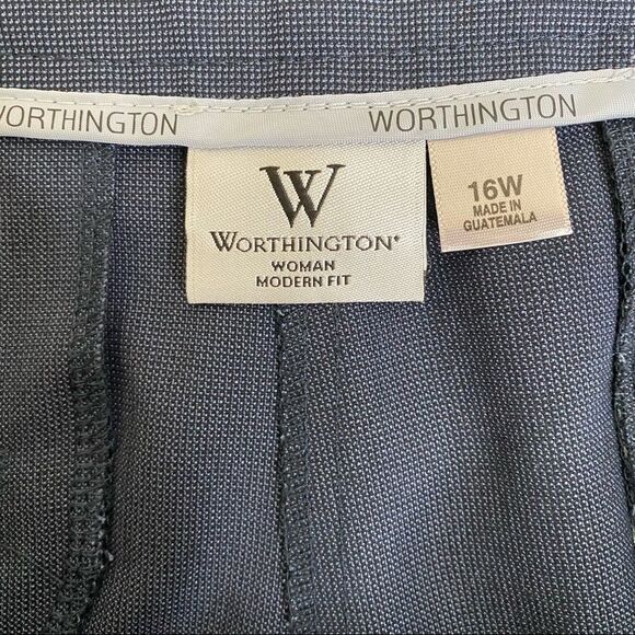 Worthington Modern Fit Pants Sz 16W - Picture 10 of 11